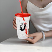 Wees Jijzelf Rood Acryl Drinkbeker