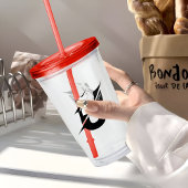 Wees Jijzelf Rood Acryl Drinkbeker