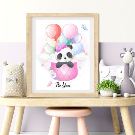 Wees Jouw Dieren Nursery Muur Kunst Foto Afdruk