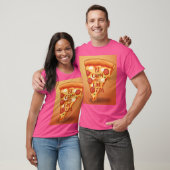 Wees kalm en eet een pizza T-shirt (Unisex)