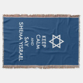 Wees kalm en zeg Shema Yisrael Deken (Voorkant)