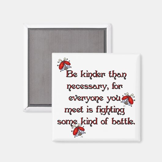 Wees kinder magneet (Voorkant / Achterkant)