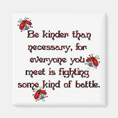 Wees kinder magneet (Voorkant)