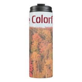 Wees kleurrijk thermosbeker