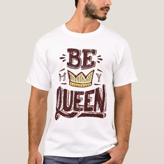 Wees koningin t-shirt (Voorkant)