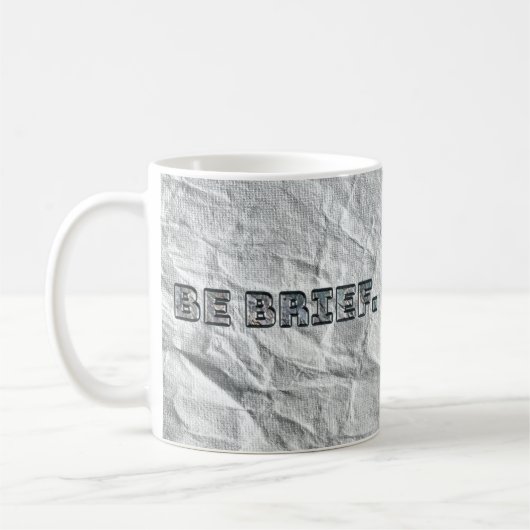 Wees kort. koffiemok (Links)