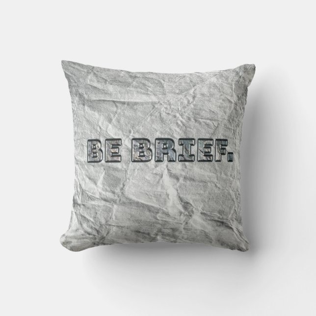 Wees kort. kussen (Voorkant)