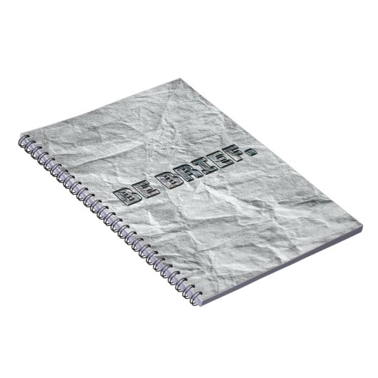 Wees kort. notitieboek (Rechterzijde)