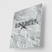 Wees kort.   vierkante klok (Hoek)