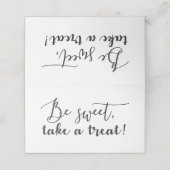 Wees lief Neem een Tafel van Tafeltjes van het Taa Plaatskaartje (Buitenkant ongevouwen)