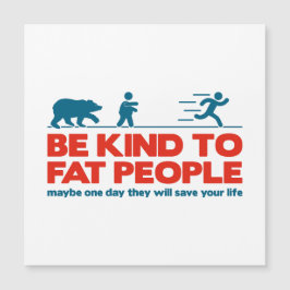 Wees lief voor dikke mensen