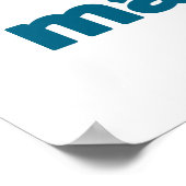 Wees lief voor dikke mensen poster (Hoek)