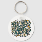 Wees lief voor elke geest Neurodiversity Awareness Sleutelhanger (Achterkant)