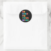 Wees lief voor je geest Sticker 2 (Tas)