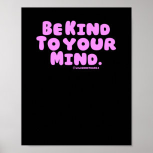 Wees lief voor je geest. V3c Poster