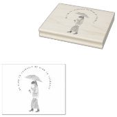 Wees lief voor jezelf rubberstempel (Gestempeld)