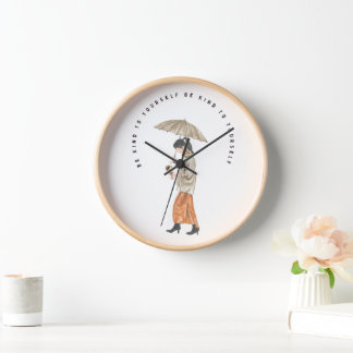 Wees lief voor jezelf Wall Clock
