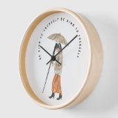 Wees lief voor jezelf Wall Clock (Hoek)