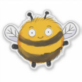 Wees lief voor me, ik ben gevoelig sticker (Voorkant)