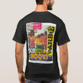 WEES LIEF VOOR ME. JMT Basic Donkere T-Shirt (Achterkant)