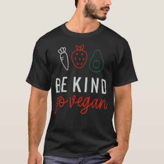 Wees lief voor vegan t-shirt