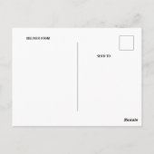 Wees lief, wees moedig, inspirerend quotes briefkaart (Achterkant)