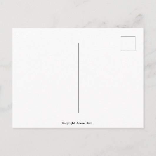 Wees liefde briefkaart (Achterkant)