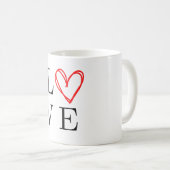 Wees Liefde Mok - Verspreid Liefde met Elke Soep (Voorkant rechts)