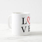 Wees Liefde Mok - Verspreid Liefde met Elke Soep (Voorkant links)