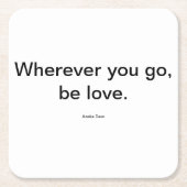 Wees liefde onderzetter (Voorkant)