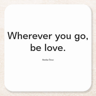 Wees liefde onderzetter