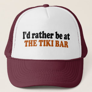 Wees liever bij de Tiki Bar Trucker Pet