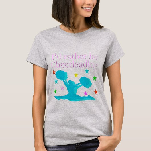 WEES LIEVER CHEERLEADER GEPERSONALISEERD T-SHIRT (Voorkant)