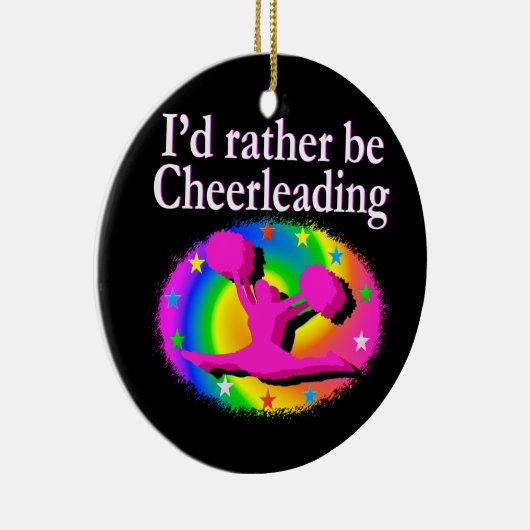 WEES LIEVER CHEERLEADER KERAMISCH ORNAMENT (Rechts)