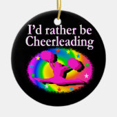 WEES LIEVER CHEERLEADER KERAMISCH ORNAMENT (Voorkant)