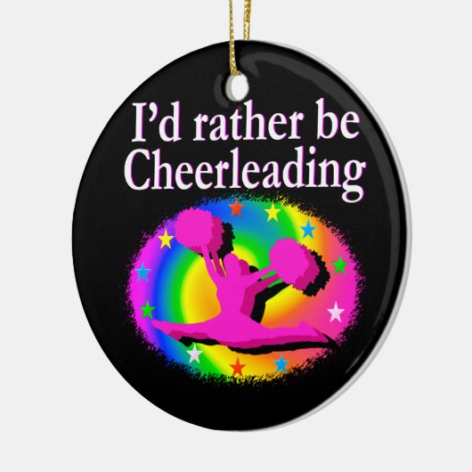 WEES LIEVER CHEERLEADER KERAMISCH ORNAMENT (Links)