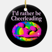 WEES LIEVER CHEERLEADER KERAMISCH ORNAMENT (Achterkant)