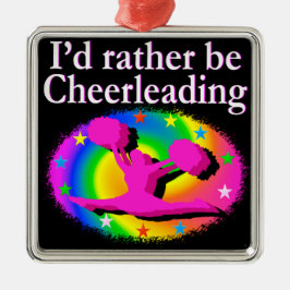 WEES LIEVER CHEERLEADER METALEN ORNAMENT
