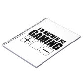Wees liever gaming (FATE) Notitieboek (Linkerzijde)
