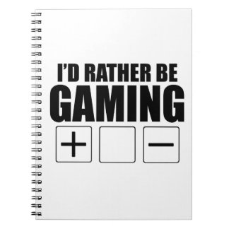 Wees liever gaming (FATE) Notitieboek