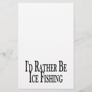 Wees liever Ice Vist Briefpapier