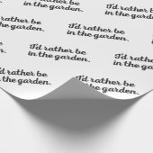 Wees liever in de tuin cadeaupapier (Hoek)