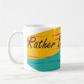 "Wees liever in Jamaica" koffie-Mok (pas aan!) Koffiemok (Links)