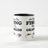 Wees liever kleinkinderen dan dat je ze Vist Mok (Midden)