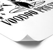 Wees maar aardig voor een voodoo priester - Gift I Poster (Hoek)