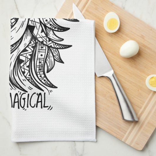 Wees Magische Unicorn Theedoek (Quarter Fold)