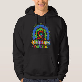 Wees Mannen Vrouwen Regenboog Inspirerend autisme  Hoodie