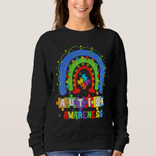 Wees Mannen Vrouwen Regenboog Inspirerend autisme Trui