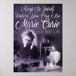 Wees Marie Curie Poster