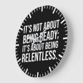 Wees meedogenloos - Succesmotivatie Grote Klok (Hoek)